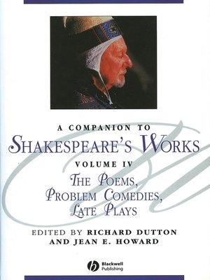 cover image of A Companion to Shakespeare's Works, Volume IV